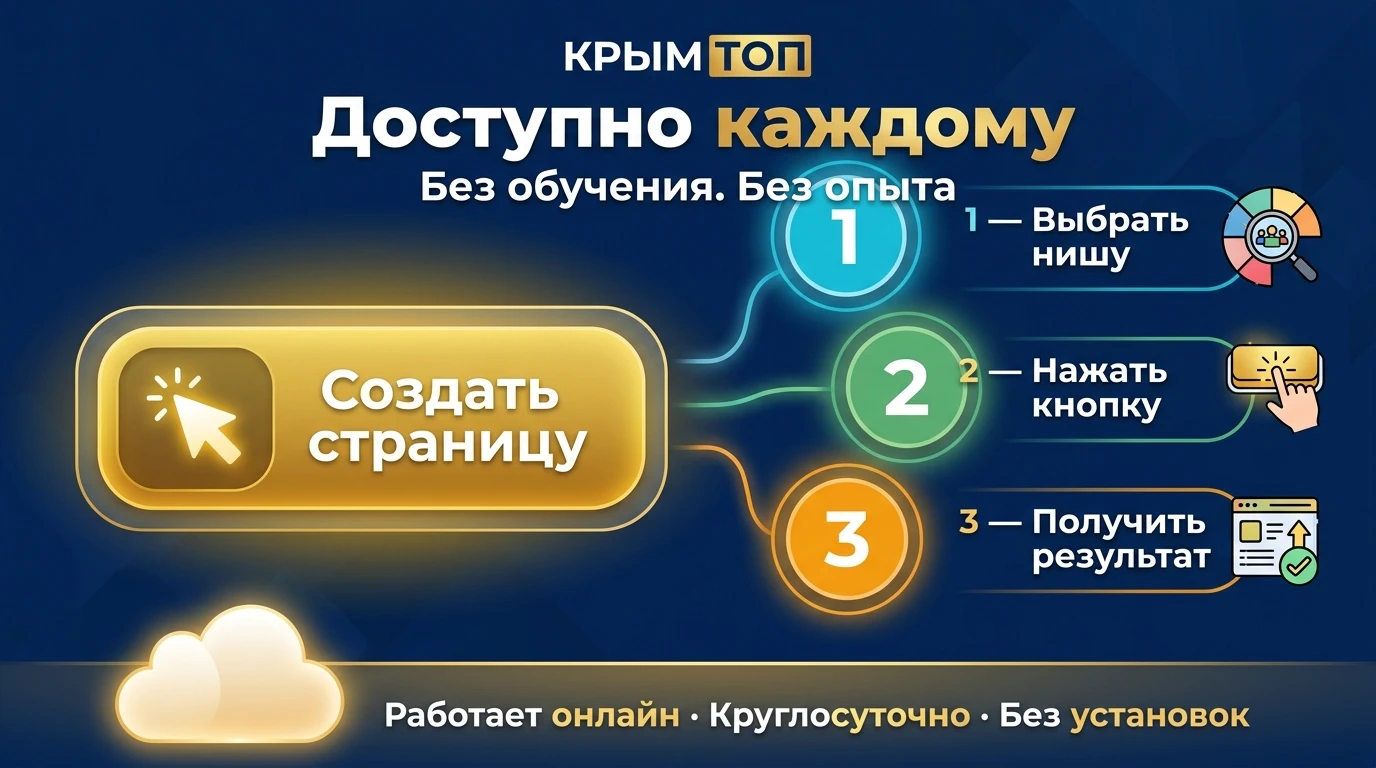 Трекер для работы в браузере, генерация контента и страниц сайта, Крым ТОП разработка